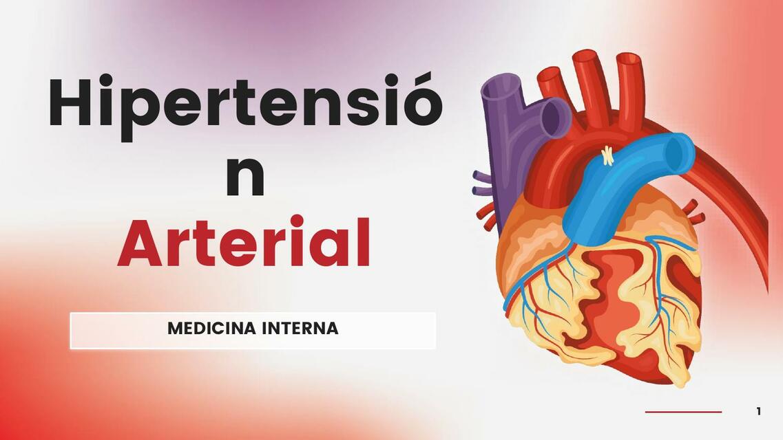 Hipertensión arterial actualización 2024