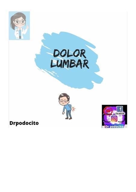 DOLOR LUMBAR