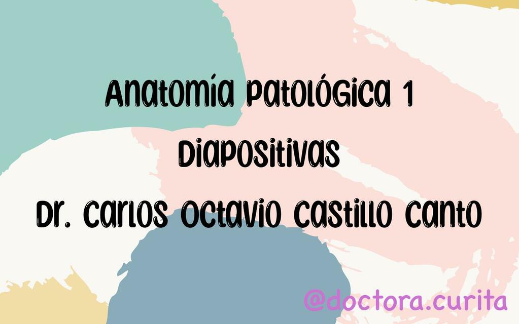 Anatomía Patológica 1 (Dr. Castillo)