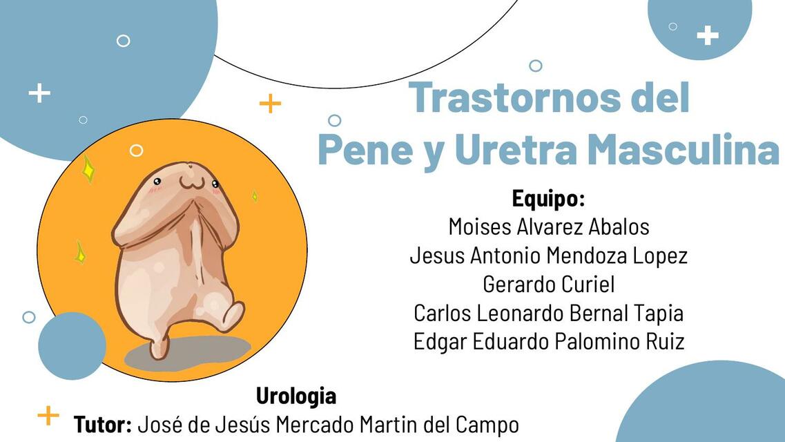 Trastornos del Pene y Uretra Masculina