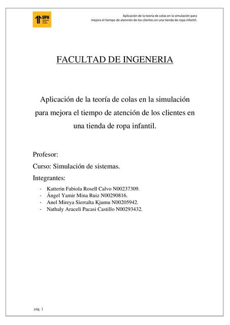 Informe Final De Simulación 1