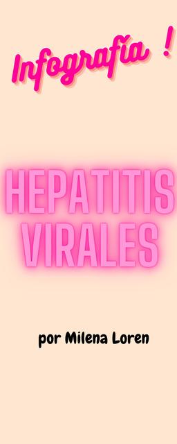 Hepatitis virales - INFOGRAFÍA 