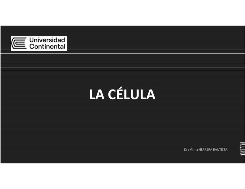 LA CELULA