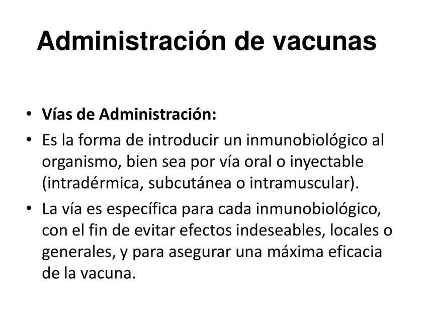 Administracion vacunas