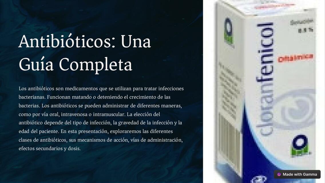 Antibioticos Una Guia Completa