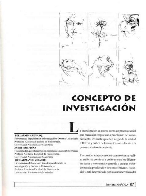 Concepto De Investigacion