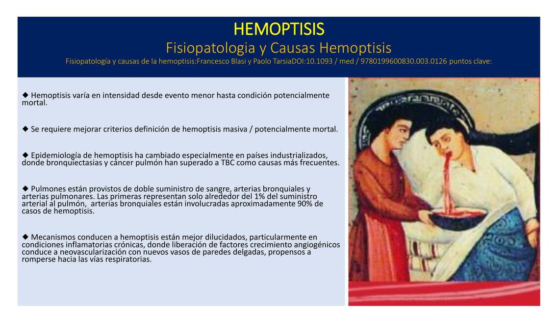 HEMOPTISIS