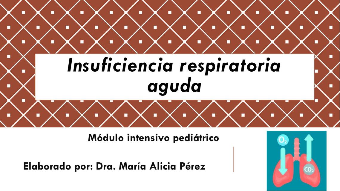 Insuficiencia respiratoria aguda