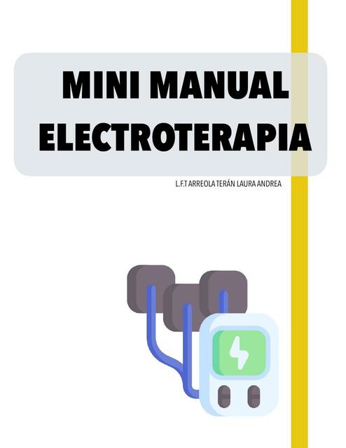 ELECTROTERAPIA - MANUAL DE ESTUDIO