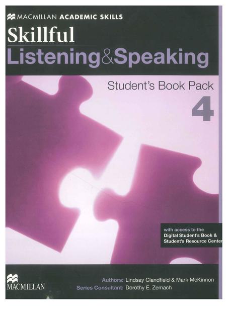 skillful listening and speaking 4 pdf
