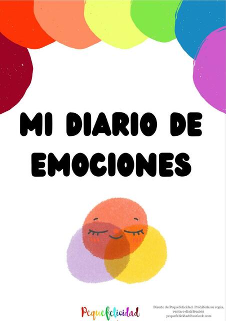 Mi diario de emociones 