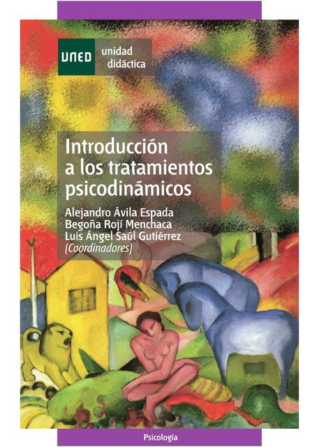 Introducción a los tratamientos psicodinámicos 