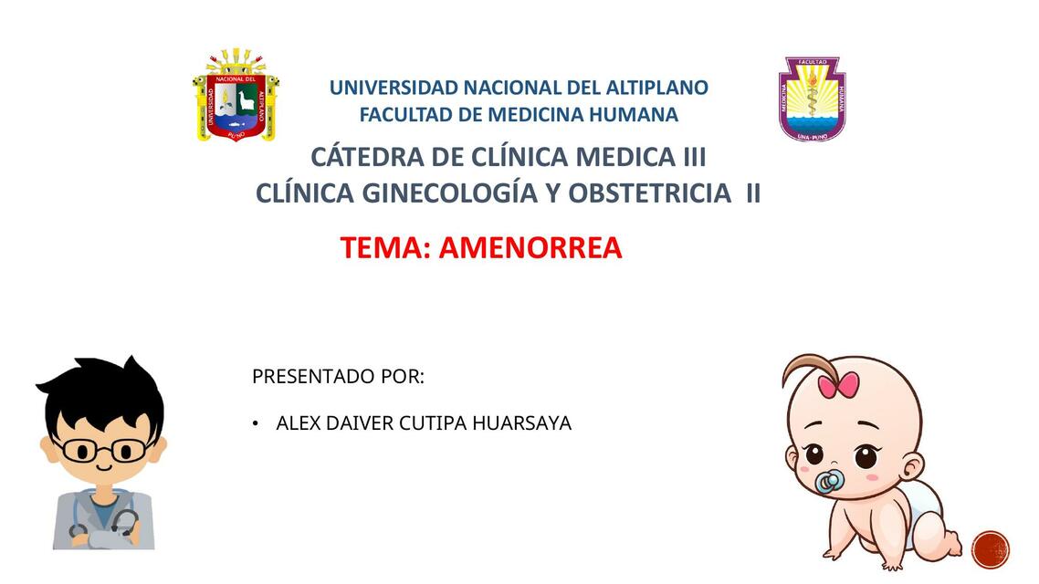 amenorrea