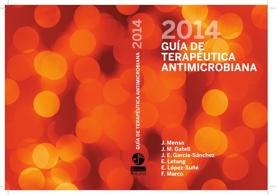 Guía de terapéutica antimicrobiana Mensa