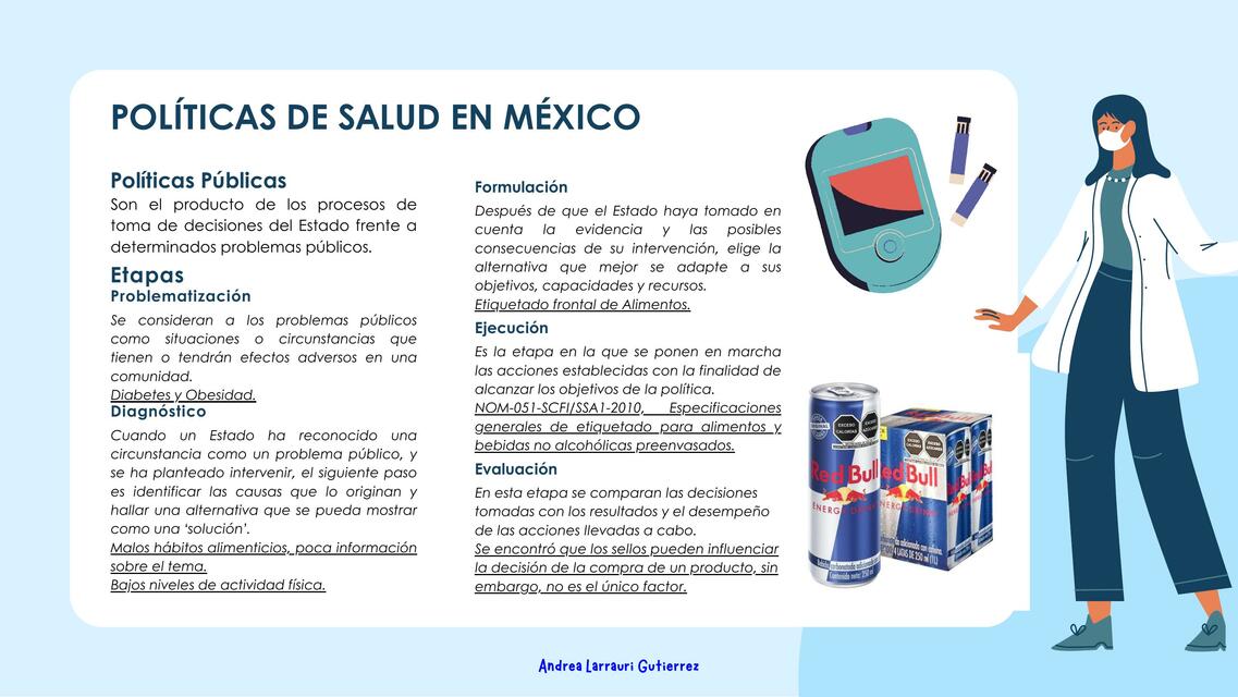 Políticas De Salud En México Andrea Larrauri Udocz