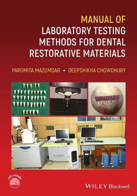 Manual of Laboratory Testing Methods for Dental Re | Gerardo | uDocz