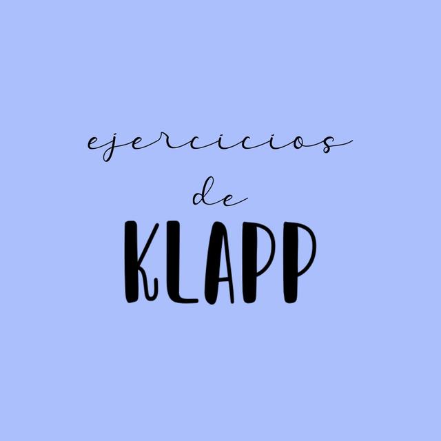 Ejercicios de Klapp 