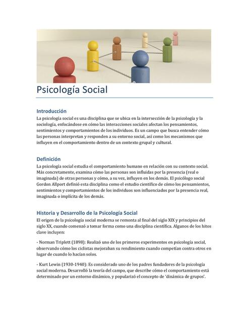 Psicologia Social