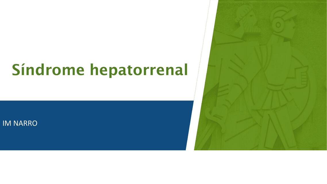 SD HEPATORENAL