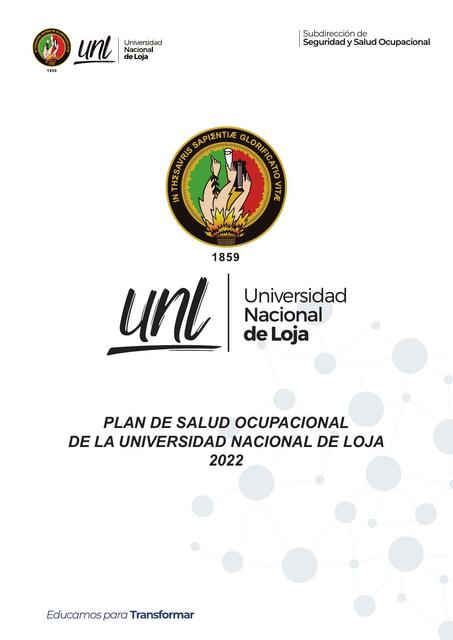 PLAN DE SALUD UNL