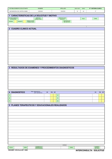 4 Form 007 INTERCONSULTA