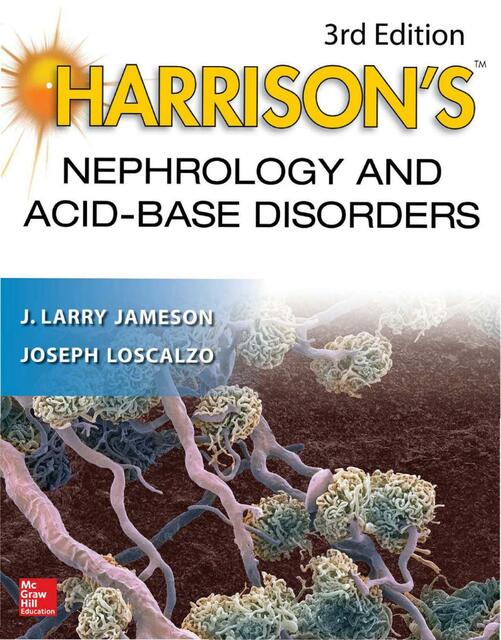 Harrisons Nephrology and Acid Base Disorders 3rd e