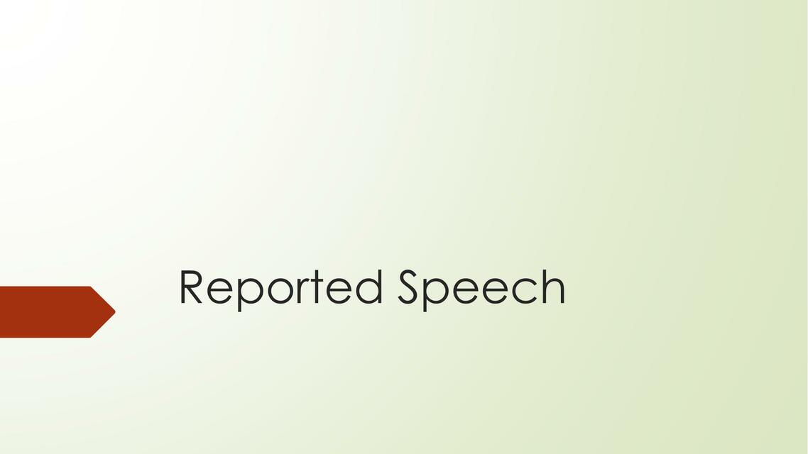 010 Reported Speech Best File