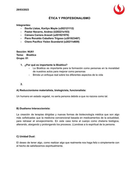 TB1 SEMANA 2 SESIÓN 1 NU61 G1