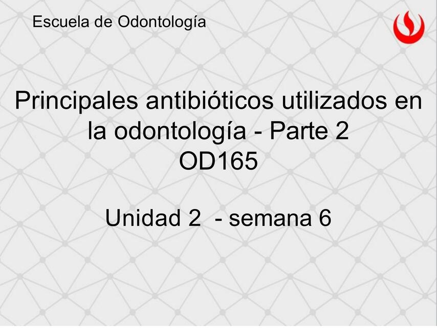 ppt de lincomsamidas metronidazol y quinolonas 2