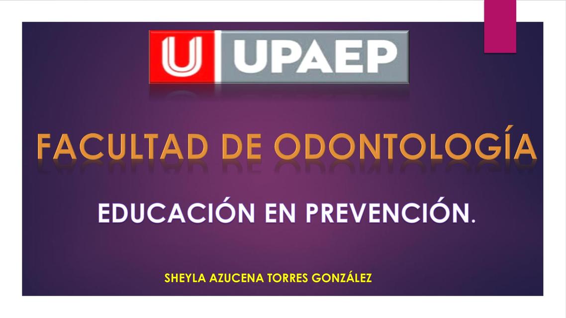 PREVENCION DE LA CARIES