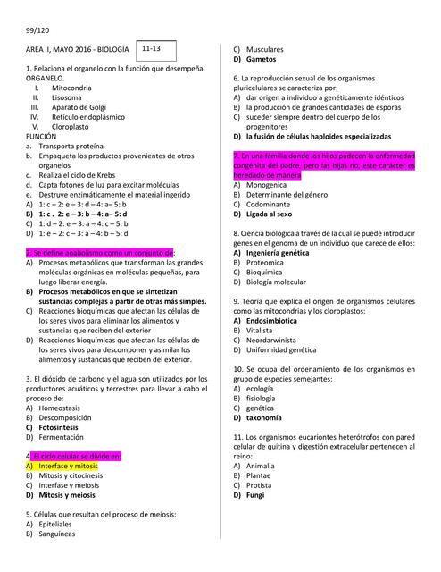 Área ll, 2016 mayo RESUELTO