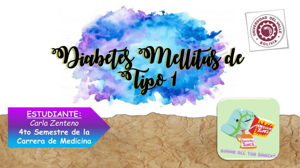 DIABETES MELLITUS DE TIPO 1 (DMT-1)