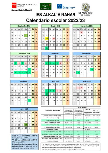 CalendarioEscolar 23