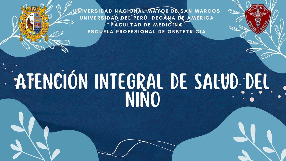 Atención Integral de Salud del Niño