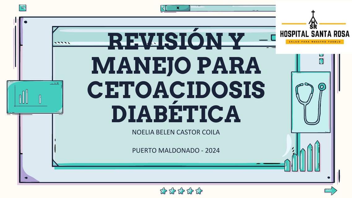 Revisión y manejo para cetoacidosis diabética 