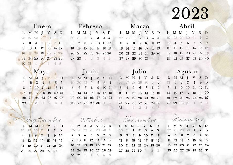 Calendario de Pared Naturaleza en Fotos Ilustrado