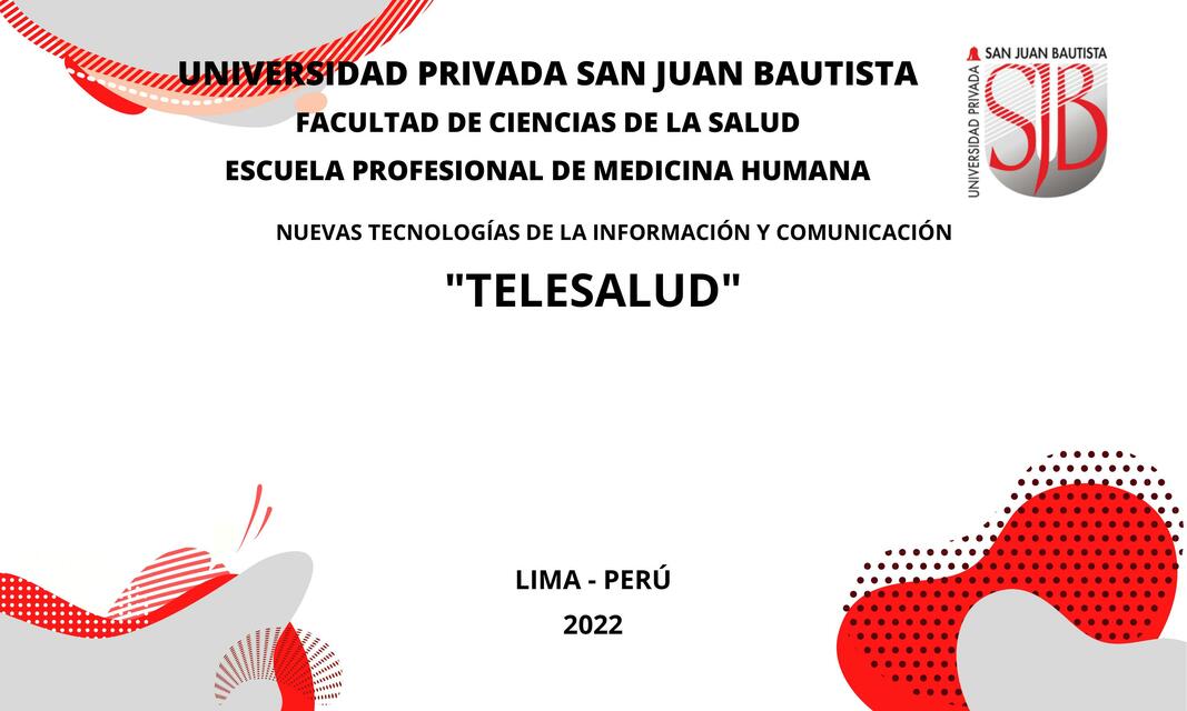 SEMANA 6 TELESALUD