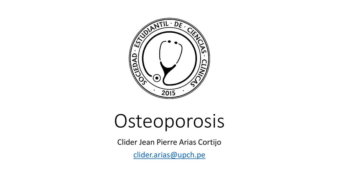 Osteoporosis