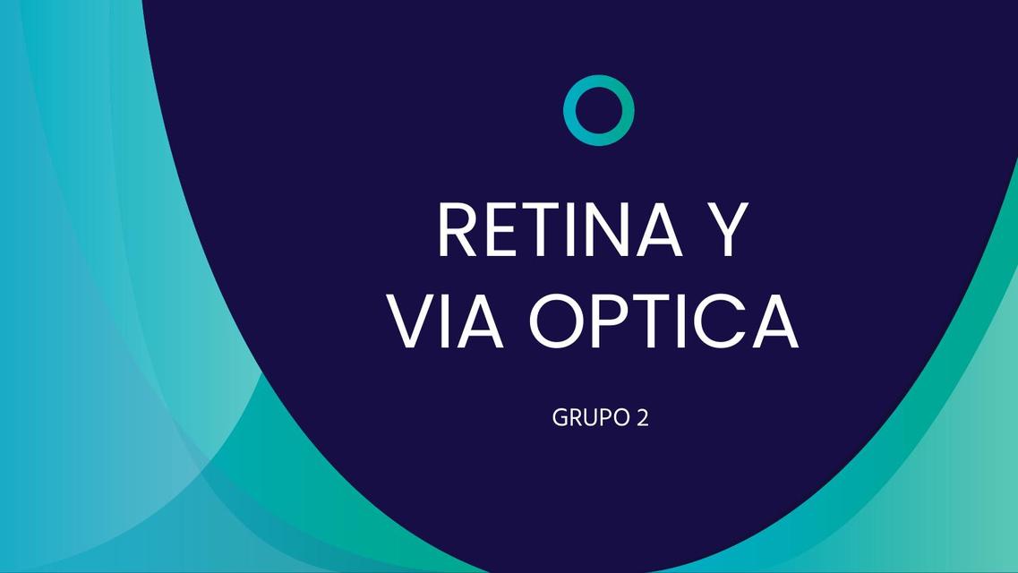 SEMINARIO RETINA Y  VIA OCULAR OFTALMOLOGIA