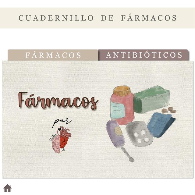 Cuadernillo de fármacos