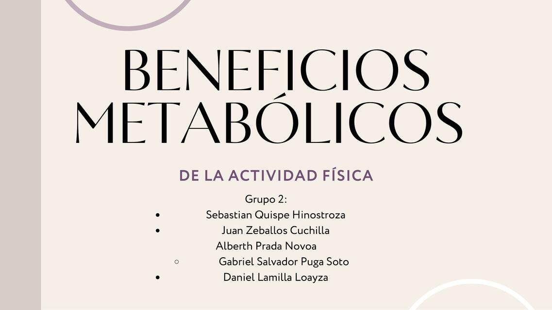 beneficios