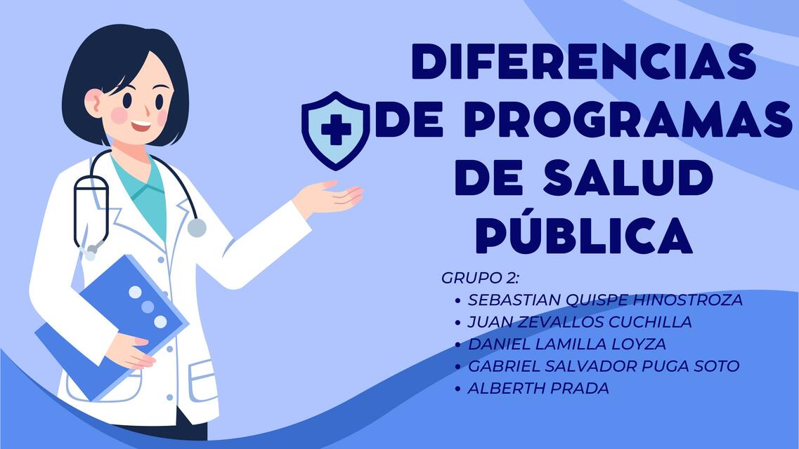 presentacion medicina y salud ilustrativo infantil