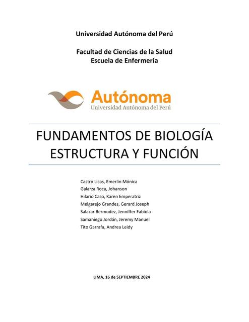 PORTAFOLIO BIOLOGIA