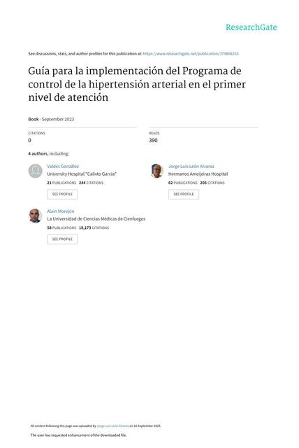 guia implementacion programa hipertension arterial