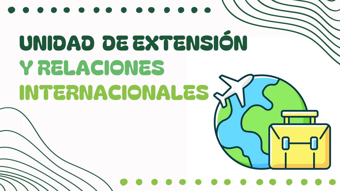 Unidad de extensión y relaciones internacionales UPTC