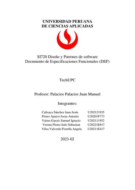 upc pre si720 SW34 TechUPC report tp