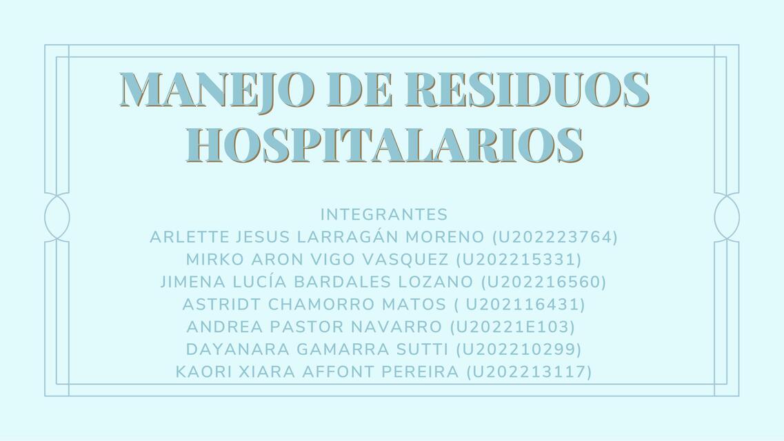 PC2 RESIDUOS HOSPITALARIOS