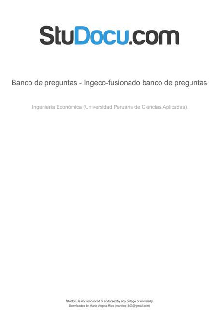 Banco de preguntas Ingeco fusionado banco de pregu