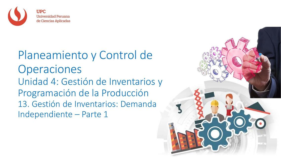 13 Gestión de Inventarios Demanda Independiente Pa