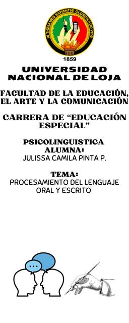 Procesamiento del lenguaje oral y escrito